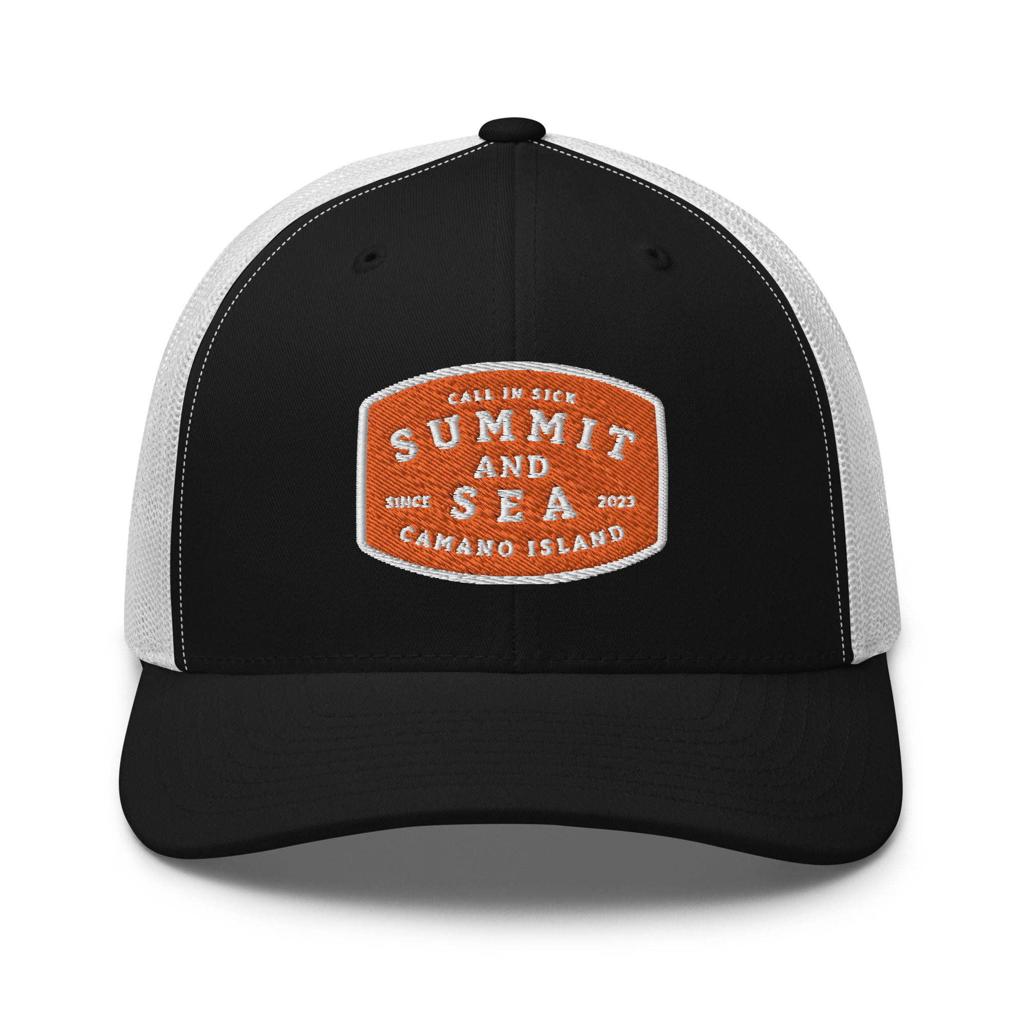 Summit and Sea Badge Trucker Cap