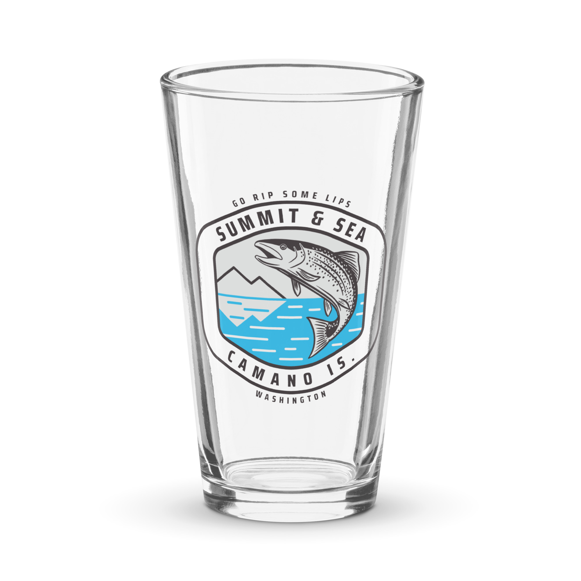 Rip Some Lips Shaker Pint Glass